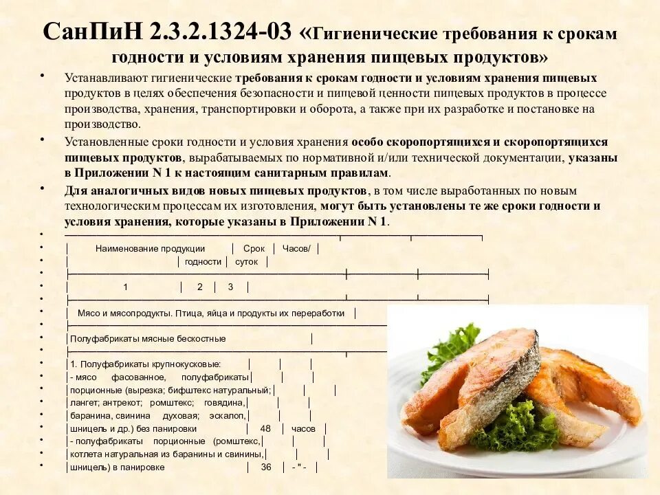 САНПИН сроки годности пищевых. САНПИН2.3.2.1324-03, САНПИН2.3.6.1079-01 источник: https://tekhnolog.com/2018/05/09/Fish-end-Chips-ttk2185. Сроки годности продуктов САНПИН. Требования к условиям хранения продуктов.