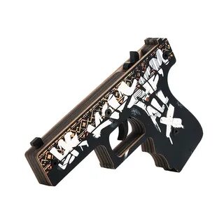 Glock 18 gold toof
