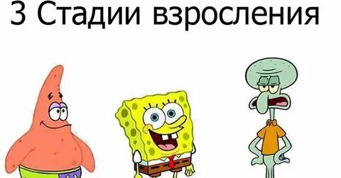 Стадии взросления