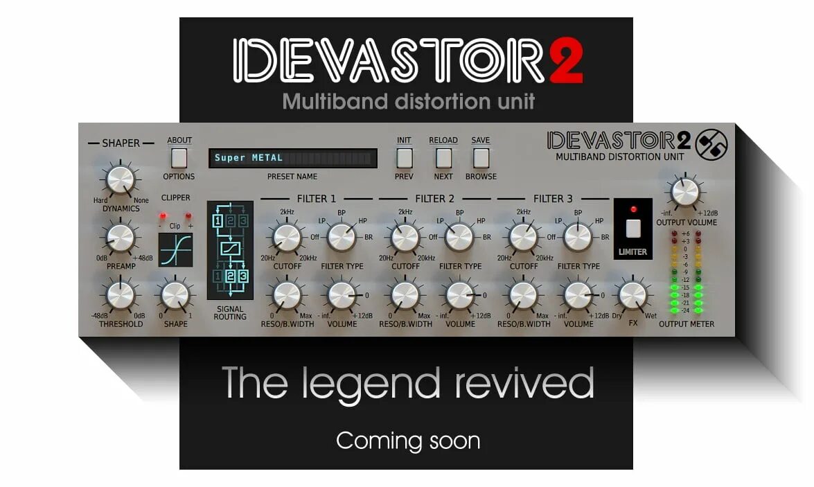 Devastor Multiband. Devastor 2 VST. Distortion VST. Multiband Distortion VST. Ask unit