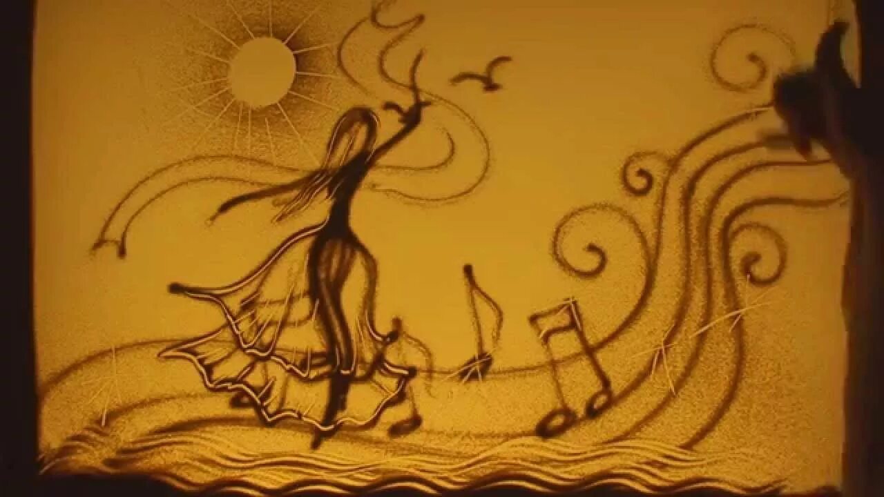 Рисование песком на стекле. Картины песком. Картины песком. Песочная анимация пейзаж. Картины из песка.