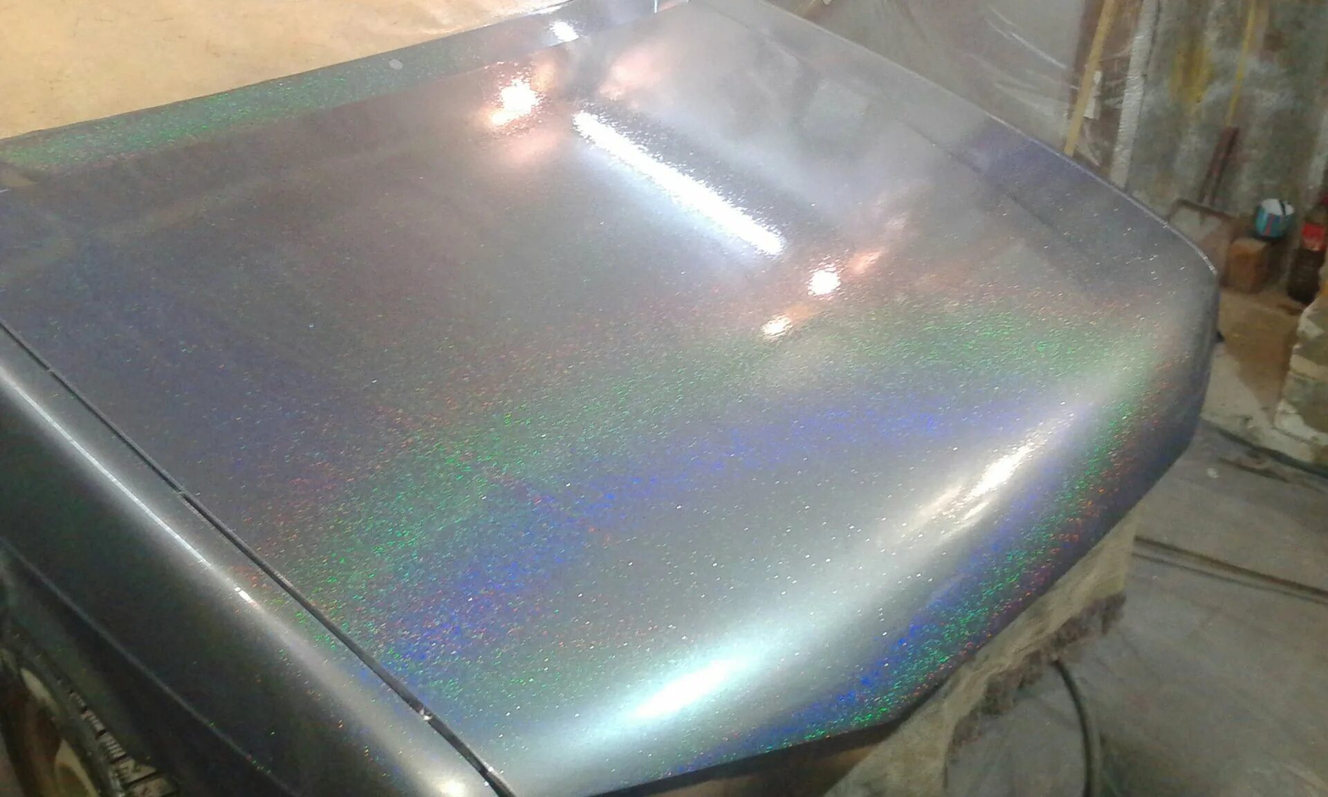 Black Metallic Matte Pearl Vinyl Car Wrap Holographic Black Wrap Film Vehicle Wr