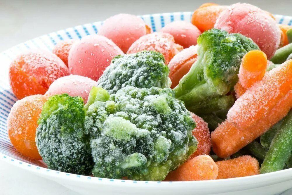 Что полезнее замороженные овощи или свежие