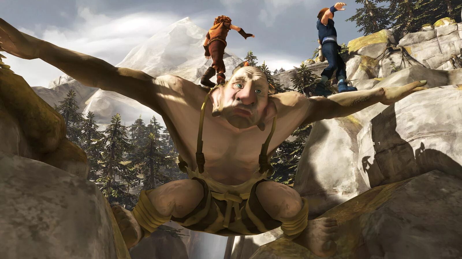 Игра девочка с братом. Two brothers игра. Brothers: a Tale of two sons. Игра brothers a Tale. Brothers: a Tale of two sons геймплей.
