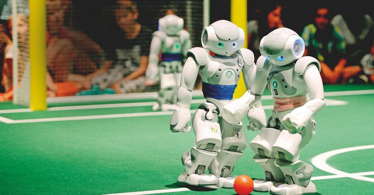 Футбол роботов. Робофутбол. Роботы играющие в футбол. Робот "футболист". Роботы играют в футбол