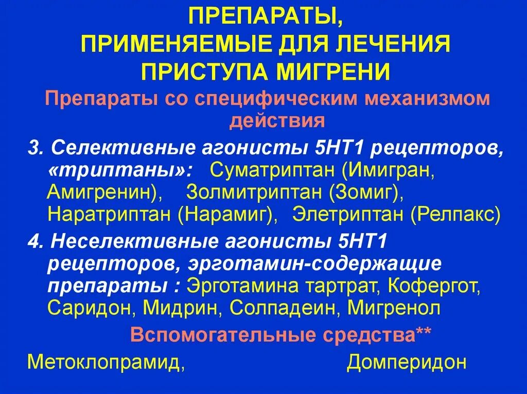 Препараты,применяющиеся при приступе мигрени:. Мигрень медикаментозная терапия. Превентивная терапия мигрени препараты. Средство для купирования приступа мигрени.