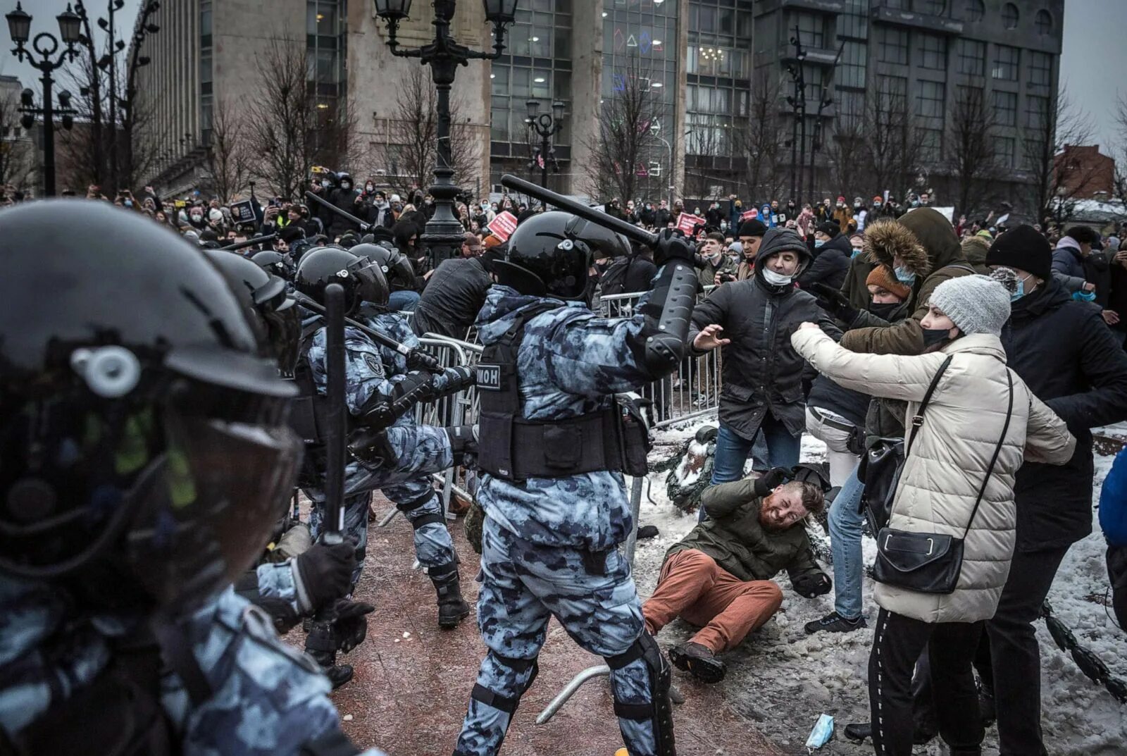 Протесты против москвы