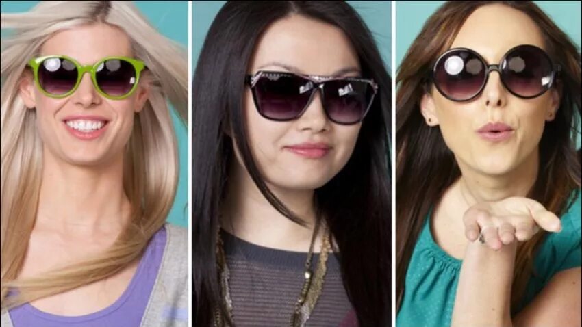 Какие солнцезащитные очки подходят для круглого лица. Круглая форма очков. Солнечные очки для круглолицых. Очки для круглого лица. Очки для полных женщин.