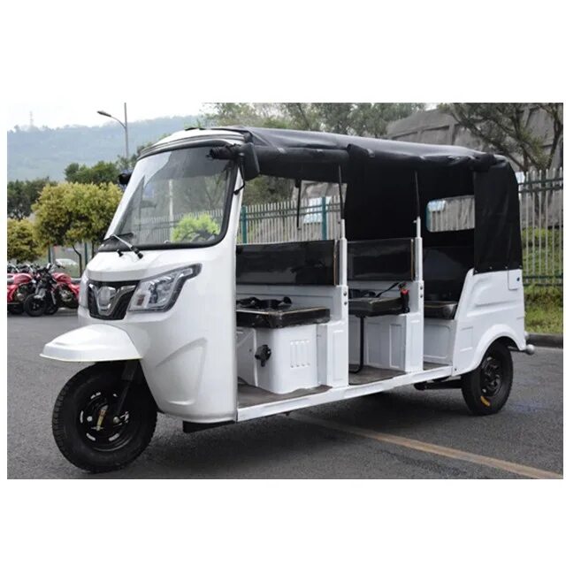 Тук 7. Электромобиль тук тук рикша. bajaj 500. трицикл тук тук.