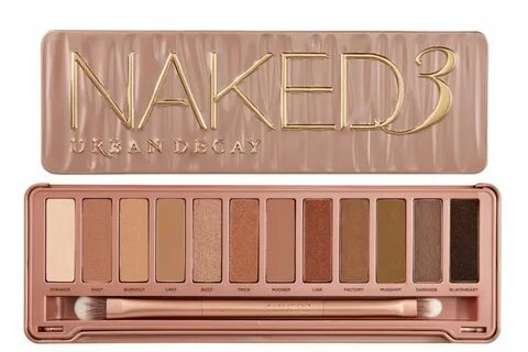 Палитра теней NAKED 3 URBAN DECAY, 12 Цветов-перламутровый.