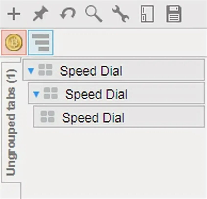 Tree tabs. Browser tree of tabs extension.
