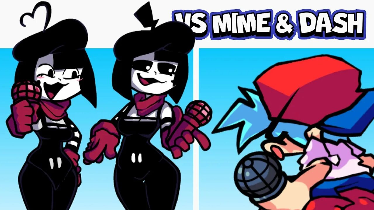 MIME and Dash фулл. Bon bon and chu chu MIME Dash. MIME and Dash FNF. Bonbon CHUCHU мимы.