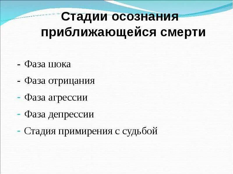 Стадия примирения. Стадии осознания. Стадии осознания проблемы. Степени осознания проблемы. Этапы осознания.