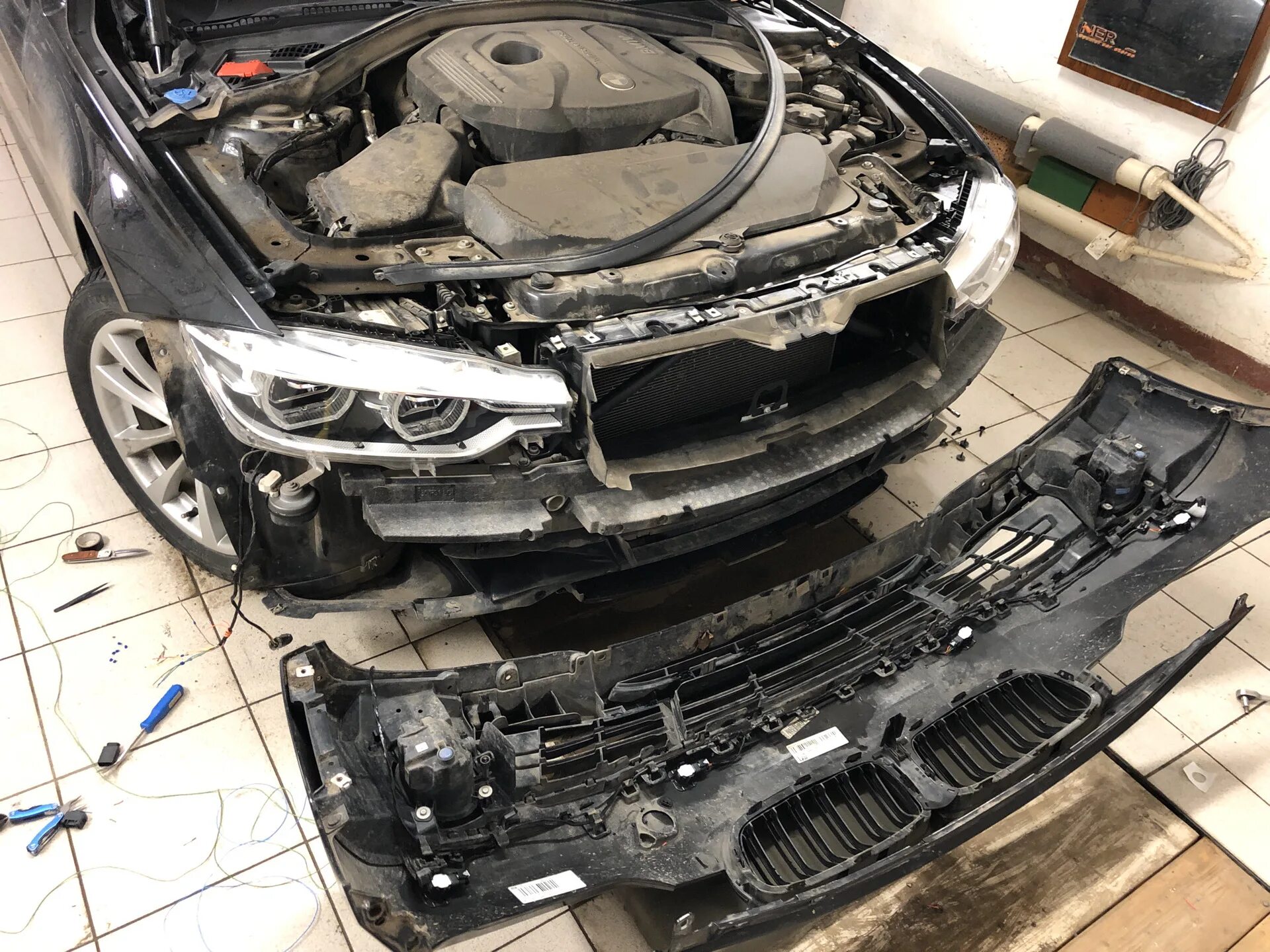 Передние парктроники BMW F30 DRIVE2