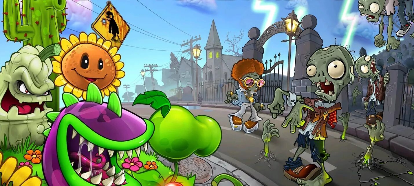 Приложение plants vs zombies