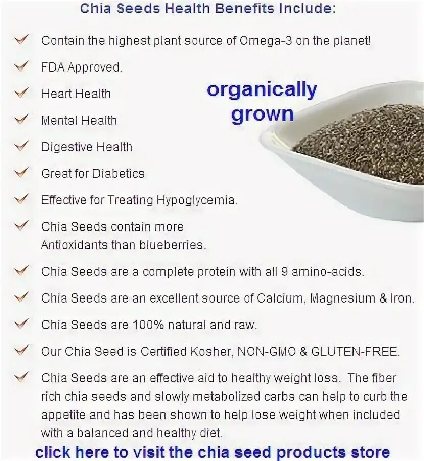 Chia Seeds for Health. Семена чиа Health Diet. Чиа расшифровка. Крупа чиа фото из чего состоит. Сколько семян чиа в столовой ложке