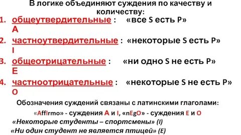 Вид суждения все собаки лают