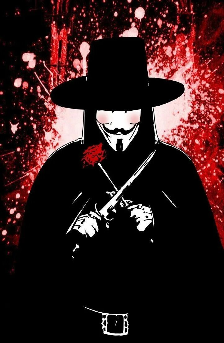 История вендетты. Vendetta. V for Vendetta. V for Vendetta (2005).