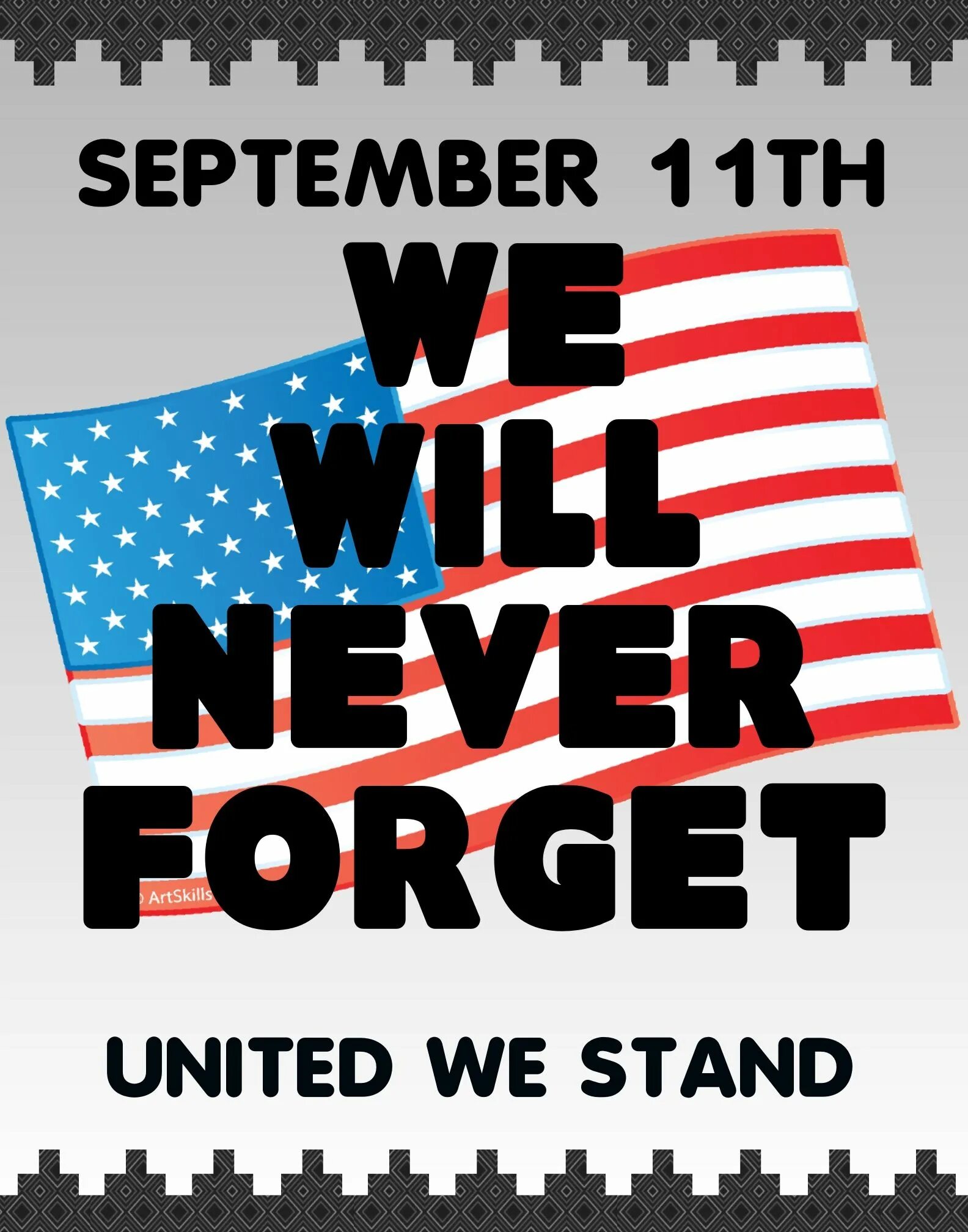 Never forget. We will forget. I never forget you. Never forget. We will forget.