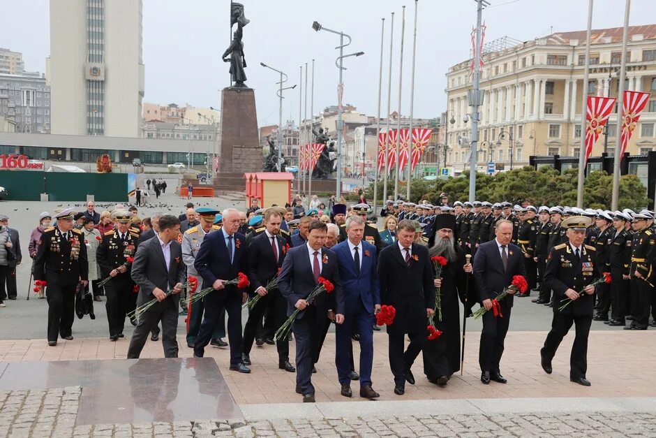 В городе прошло 9 мая