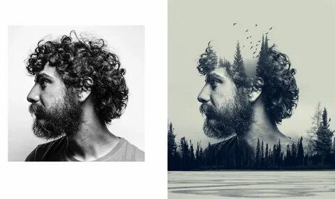 Фотошоп двойной