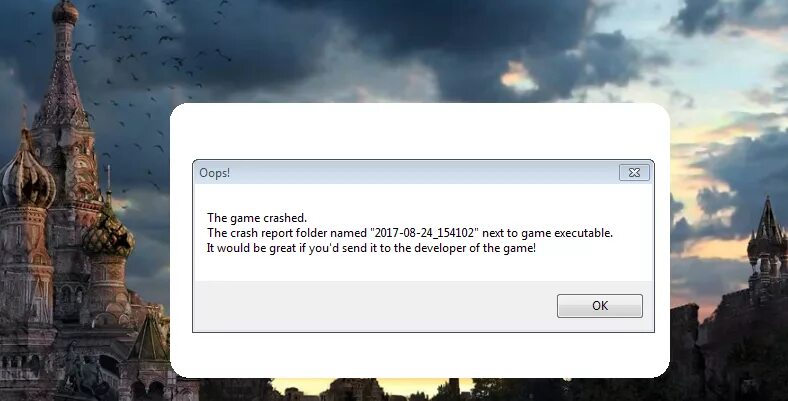 Ошибка при запуске Властелин колец. The game crashed the crash Report folder named next to game executable. The Forest the game crashed the crash Report folder named что делать. Cloud not locate game executable.