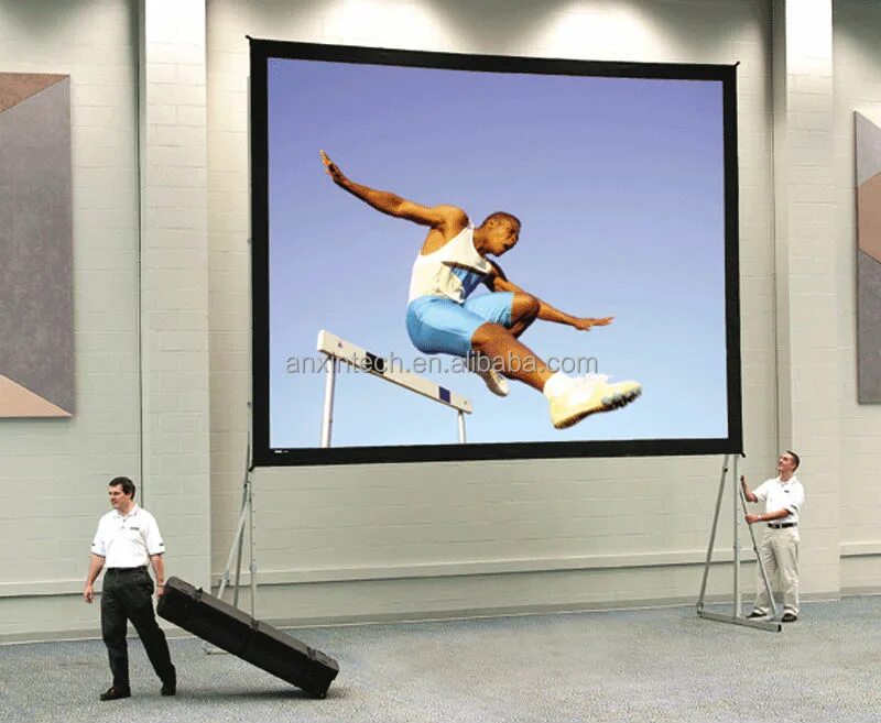 Fast screen. Проекционный экран projecta fast fold. 200 дюймов экран. проектор 200 дюймов. da lite projector screen.