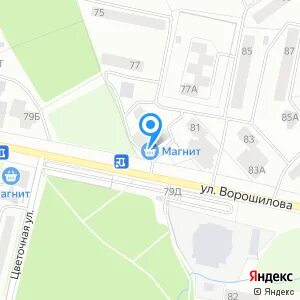 Ворошилова ижевск на карте