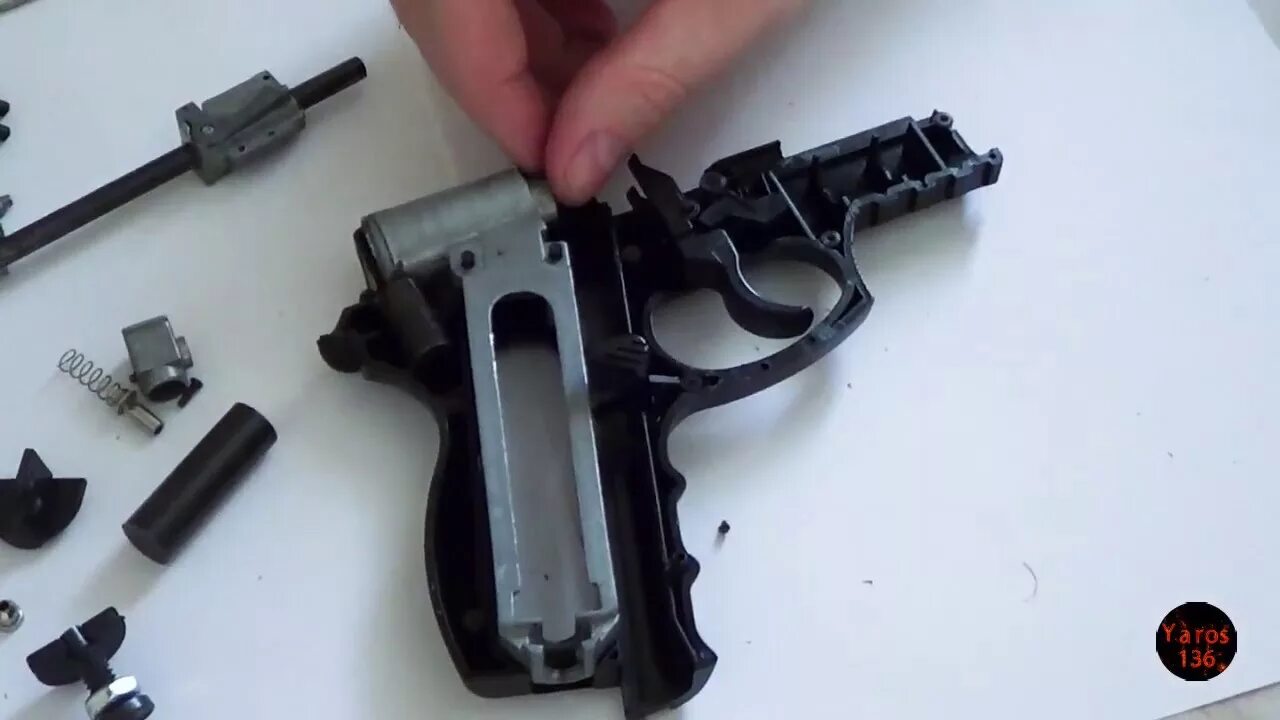 Замена прокладок пистолетов. Ремкомплект пистолета кросман с-11. Ремкомплект для пистолета сталкер с84.
