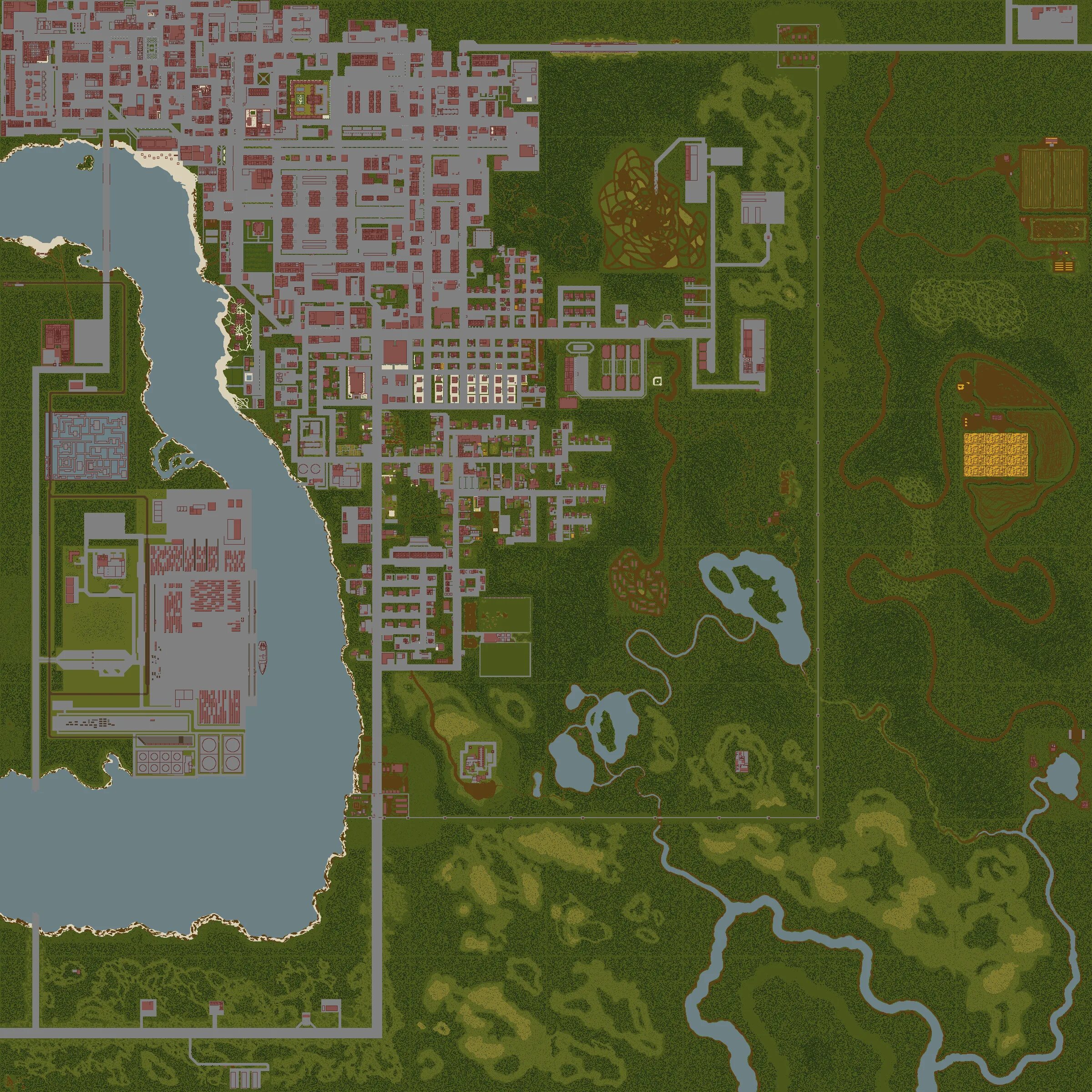 Raven creek. Raven Creek Project Zomboid карта. Project Zomboid Raven Creek Map. Карта Raven Creek Проджект зомбоид. Рейвен крик Project Zomboid.