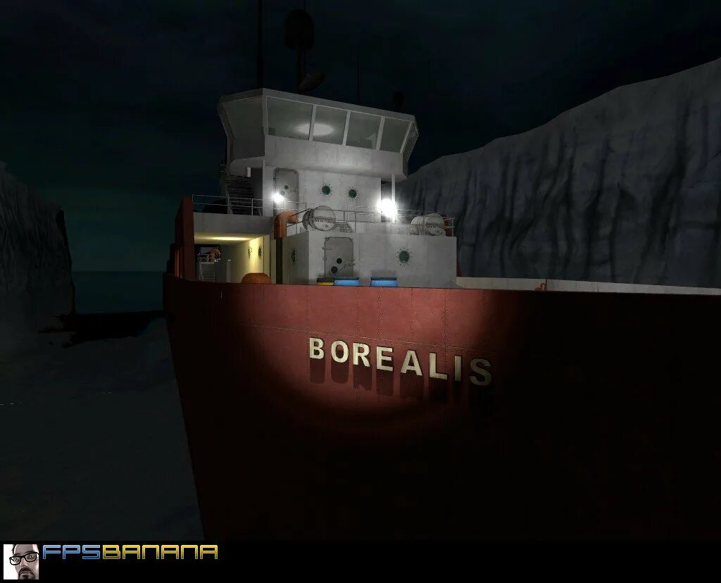 Half life 2 бореалис. Half life borealis. Борей корабль халф лайф. Ледокол борей half life 2. Ледокол борей half life 2.
