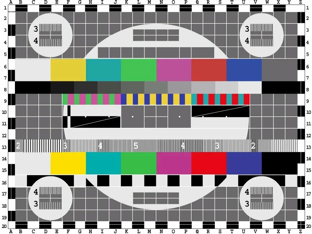 Телевизионная настроечная таблица СССР. Телевизионная испытательная таблица. Телевизионная сетка. Тестовая таблица.