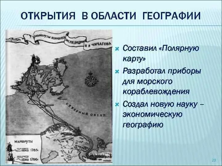 Ломоносов географические открытия. Ломоносов открытия в географии. Открытия Ломоносова в области географии.