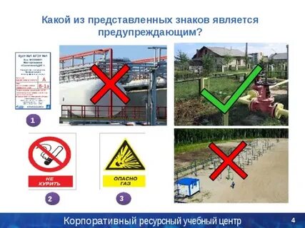 Какой из знаков является предупреждающим