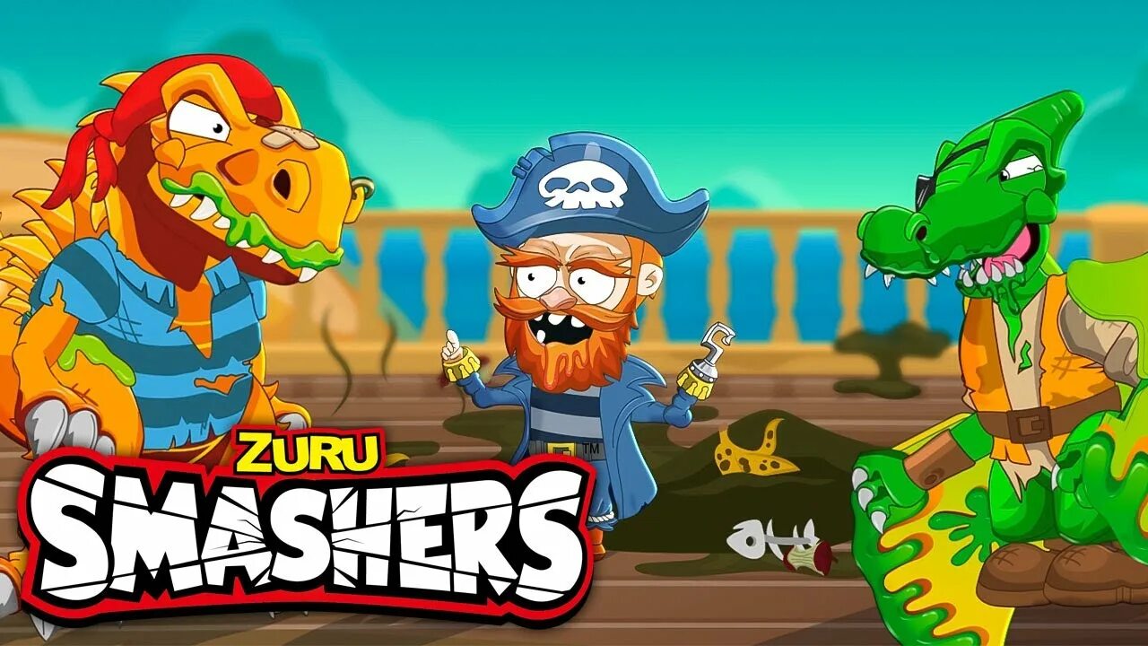 Smashers dino island