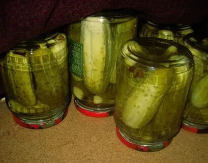 Маринованные огурцы закатывать