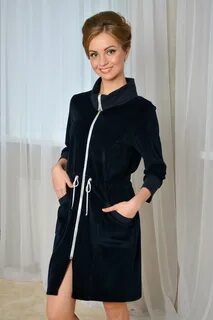 Халаты женские с рукавом