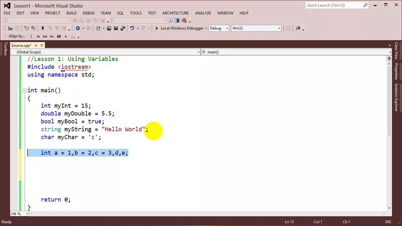 Using variable c. %D C++. Variables in c++. And in c++. <Variable name c++.