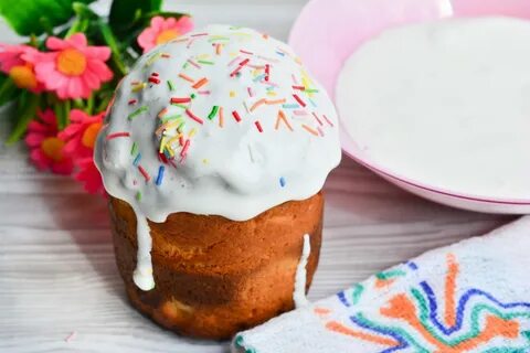 Как делать глазурь для куличей на пасху