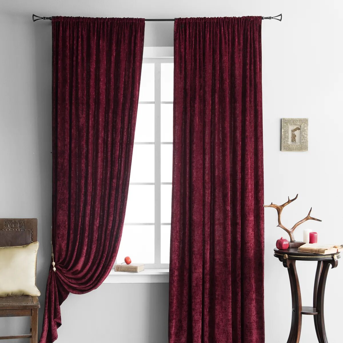 Бордовые шторы в интерьере гостиной Living Room Curtains Spice Up Your Living Room Design With These Ideas Decor