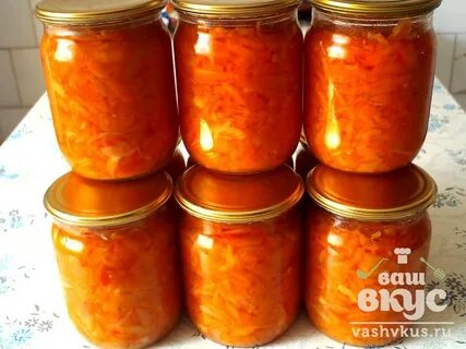 Салат оранжевое чудо из моркови