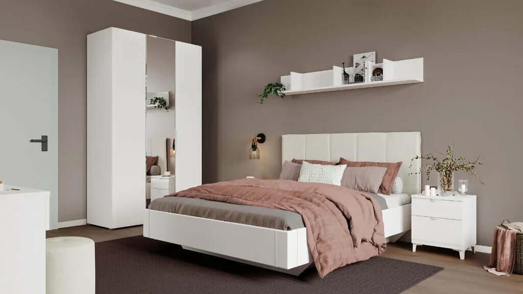 Спальня ASTI COLLECTION. dmi ДЯТЬКОВО Красноярск:МЕБЕЛЬ - KrasMEBEL.ru