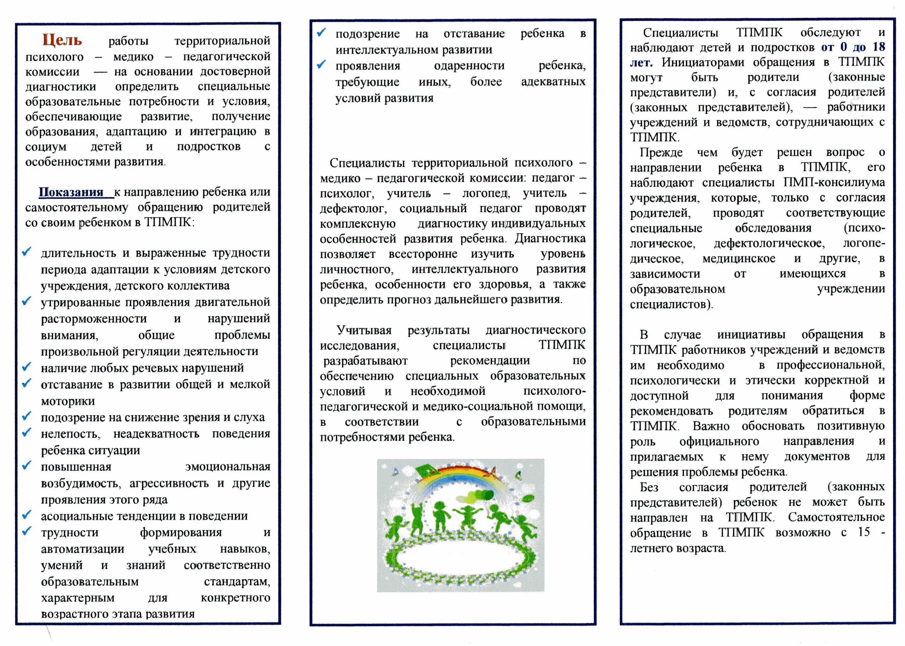 Тпмпк невского района. Буклет ПМПК. Рекомендации ПМПК для родителей. Буклеты психолога в ДОУ для родителей. Буклеты педагог-психолог консультация для родителей.