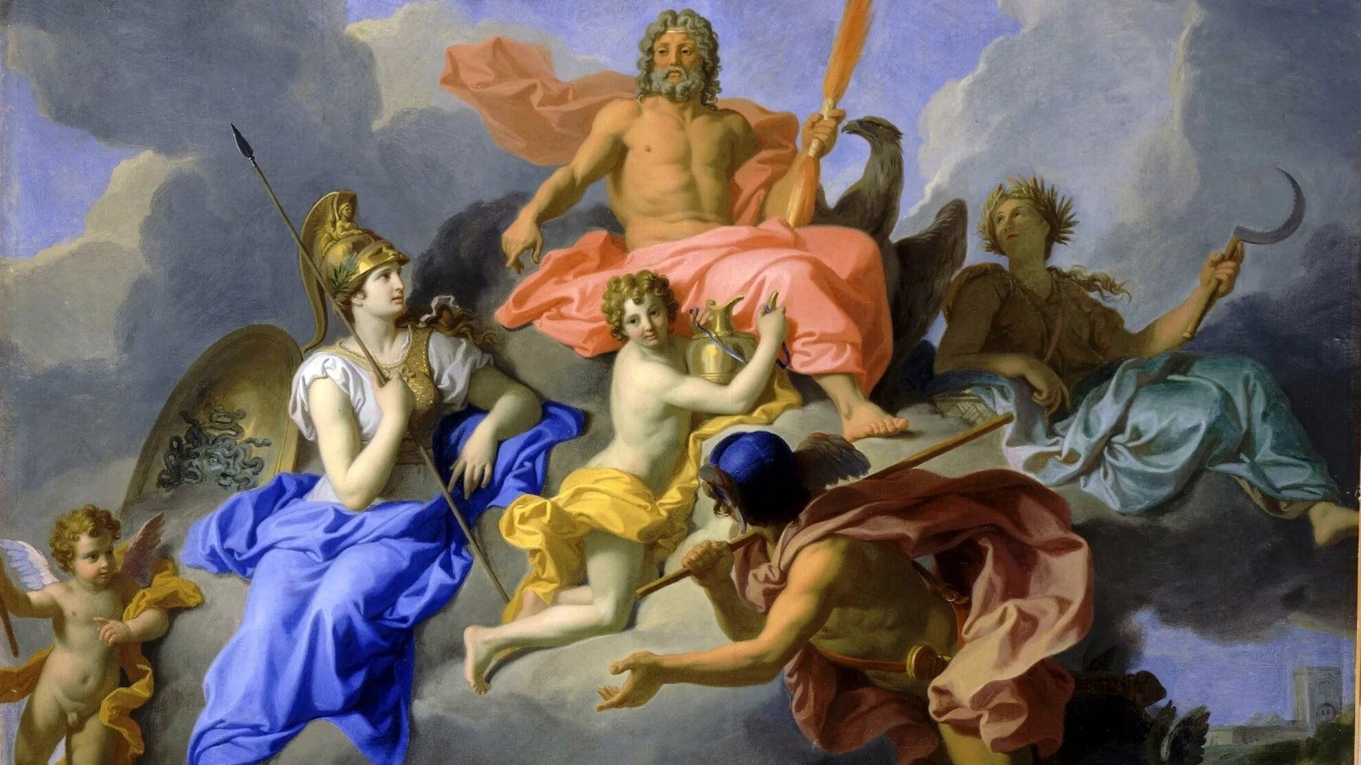 Джованни Ланфранко – боги Олимпа. Зевс Бог древней Греции.