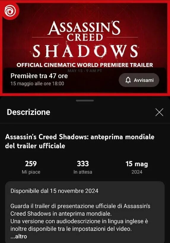 Ac shadows дата выхода. Ac shadows дата выхода