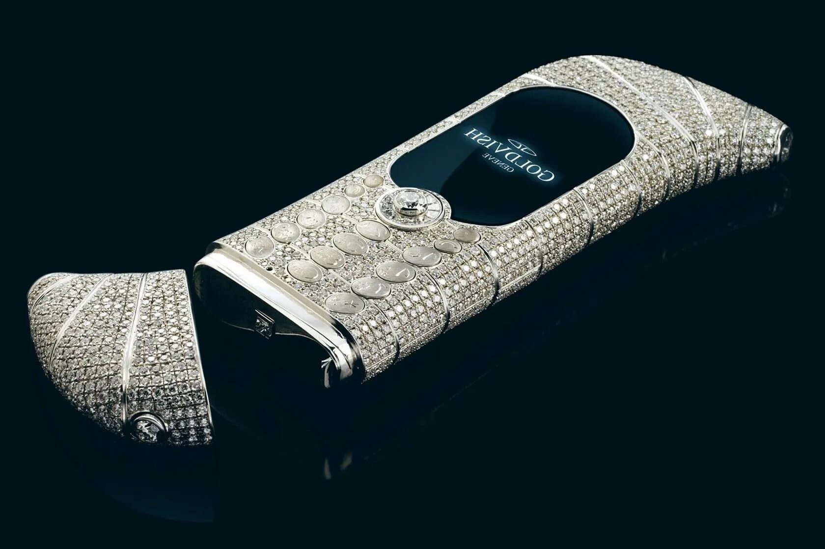 Vertu GOLDVISH. GOLDVISH le million – $ 1,3 млн. Falcon Supernova iphone 6 Pink Diamond. Vertu Diamond.