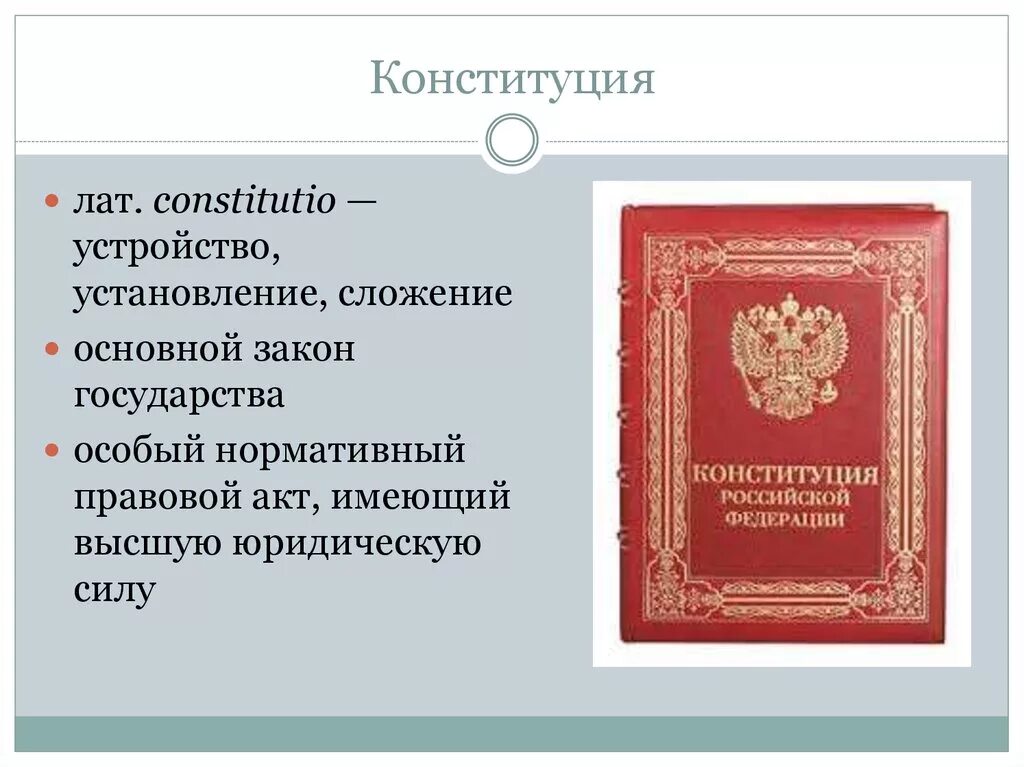 Внутреннее законодательство рф. Конституция. Конституция РФ. Конституция законодательные акты. Конституция доклад.