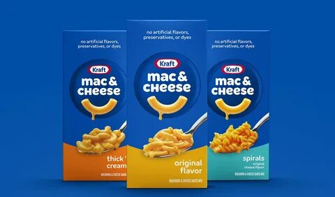 Iconic Kraft Macaroni & Cheese is changing its name, logo, noodle smile...