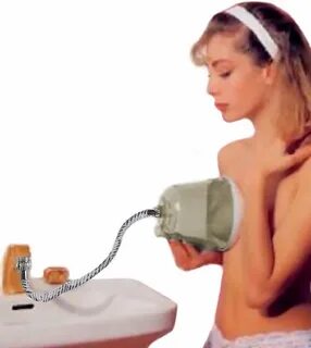 HIDRO Seno Doccia per Massaggio del Seno con Getto d'Acqua Rotante, Ma...
