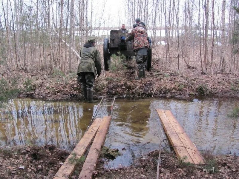 Пушка из болота.